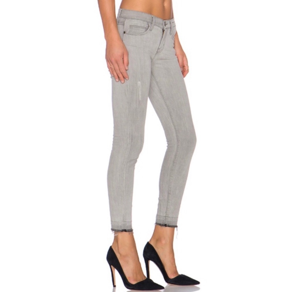 Current/Elliot Stiletto Jeans in Gray